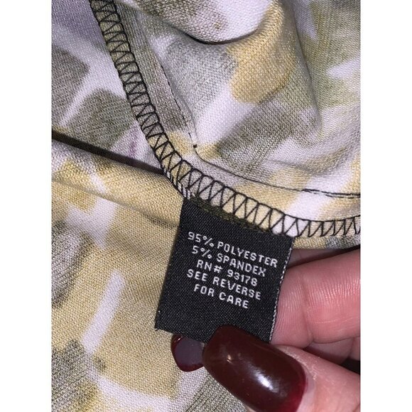 Premise Multicolored Abstract Pattern Business Casual Sleeveless Dress Size 4 - Picture 10 of 10